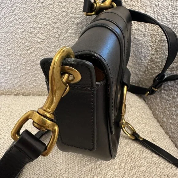 Frye Small Ilana Harness Leather Saddle Bag - Picture 3 of 12